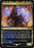 Satoru Umezawa (Showcase) (NEO-352) - Kamigawa: Neon Dynasty: (Showcase) Foil
