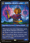 Rona, Herald of Invasion (Showcase) (MOM-295) - March of the Machine: (Showcase) Foil