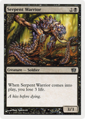 Serpent Warrior (8ED-161) - 8th Edition Foil