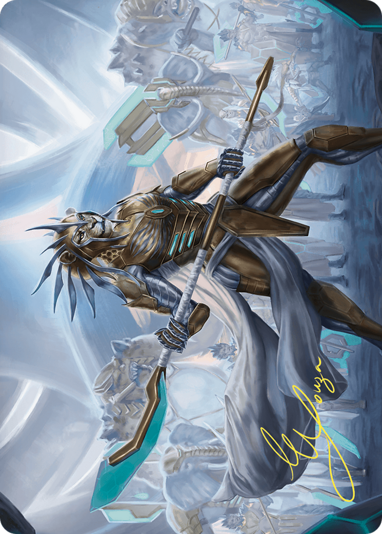 Kemba, Kha Regent Art Card (Gold-Stamped Signature) (ASCMM-002) - Commander Masters Art Series (Borderless)