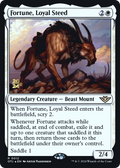 Fortune, Loyal Steed (PRE-012) - Outlaws of Thunder Junction Promos Foil