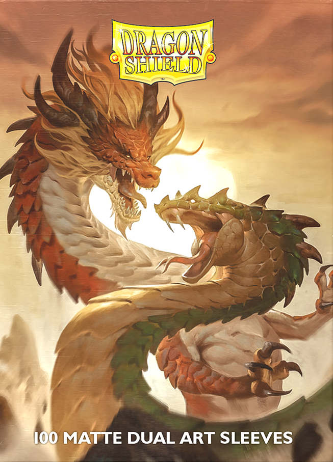 Dragon Shield Brushed Art Matte Sleeves: Wood Snake 2025