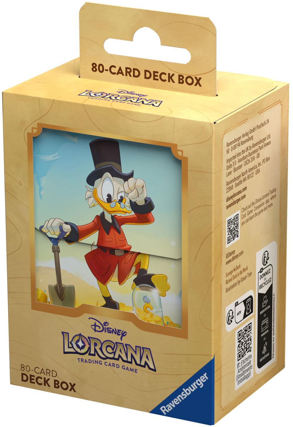 Disney Lorcana Deck Box: Scrooge McDuck