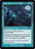 Imprisoned in the Moon (Retro Frame) (INR-358) - Innistrad Remastered: (enchantment) Foil