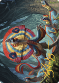 Sunfrill Imitator // Sunfrill Imitator (ALCI-078) - The Lost Caverns of Ixalan Art Series (Borderless) Foil