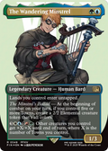 The Wandering Minstrel (Borderless) (Surge Foil) (FIN-548) - FINAL FANTASY Foil