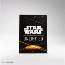 Star Wars Unlimited: Art Sleeves: Card Back Orange