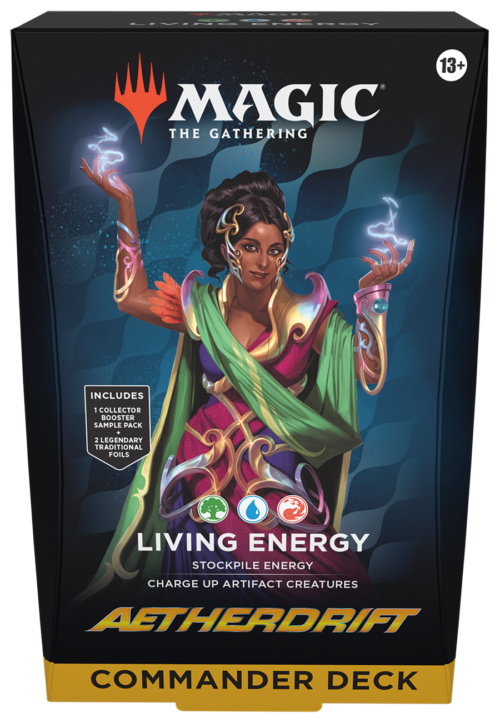 Magic The Gathering: Aetherdrift Commander Decks, Set of 2 - Eternal Might, Living Energy - Image 2