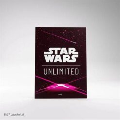 Star Wars Unlimited: Art Sleeves: Card Back Magenta