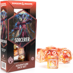 D&D Adventure Dice: Sorcerer Orange