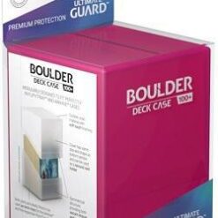Ultimate Guard Deck Case Boulder 100+ Rhodonite (Pink)