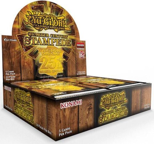 Yugioh TCG: Quarter Century Stampede Booster Box