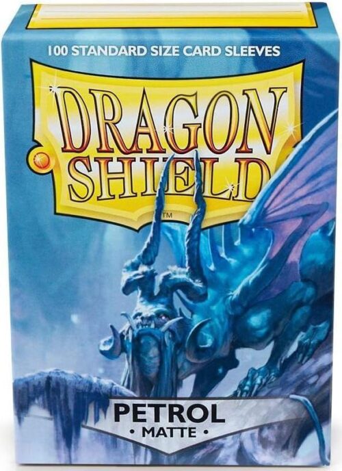 Dragon Shield Matte Sleeves: 100 CT Petrol