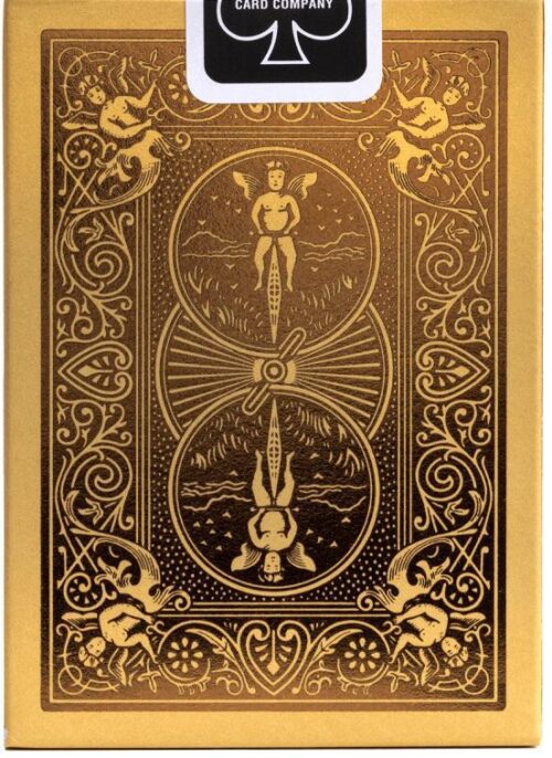 Bicycle Playing Cards: Metalluxe Holiday Gold - Image 2