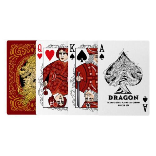 Bicycle Playing Cards: Red Dragon - Image 3