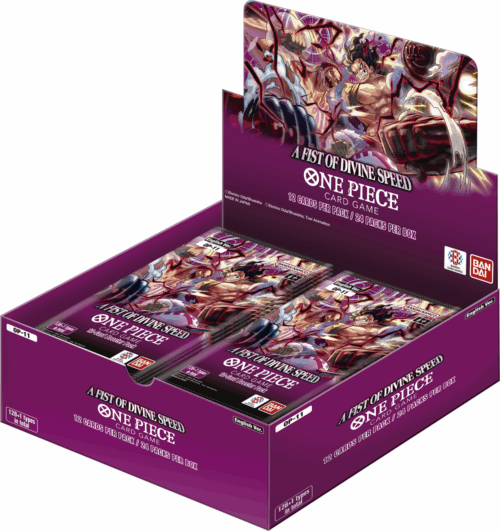 One Piece TCG: A Fist of Divine Speed Booster Box