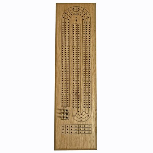 Cribbage:  3 - Track, Oak