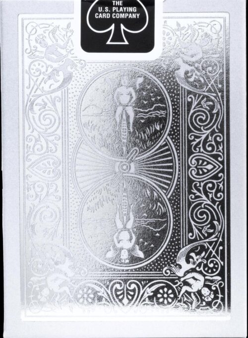 Bicycle Playing Cards: Metalluxe Silver - Image 2