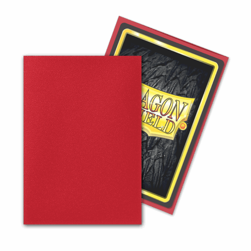 Dragon Shield Japanese Sized Matte Sleeves: 60CT Ruby