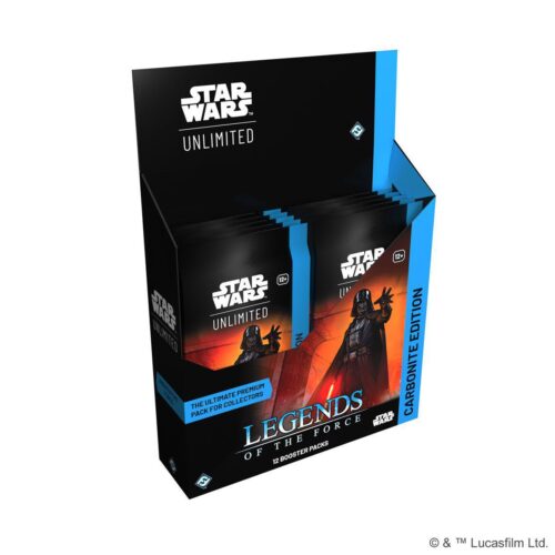 Star Wars Unlimited: Legends Of The Force Carbonite Booster Box