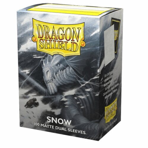 Dragon Shield Matte Dual Sleeves: 100 CT Snow
