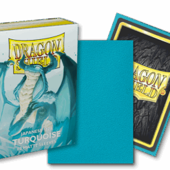 Dragon Shield Japanese Sized Matte Sleeves: 60CT Turquoise