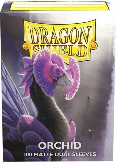 Dragon Shield Matte Dual Sleeves: 100 CT Orchid
