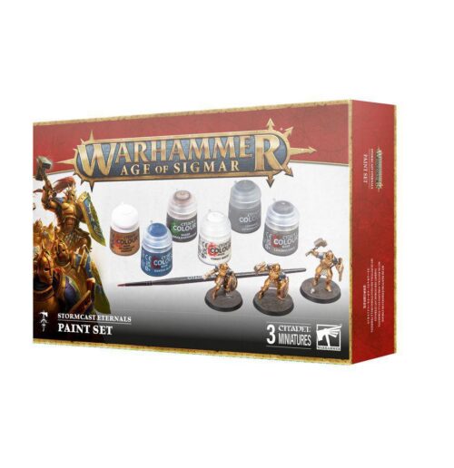Warhammer Age of Sigmar: Stormcast Eternals, Paint Set