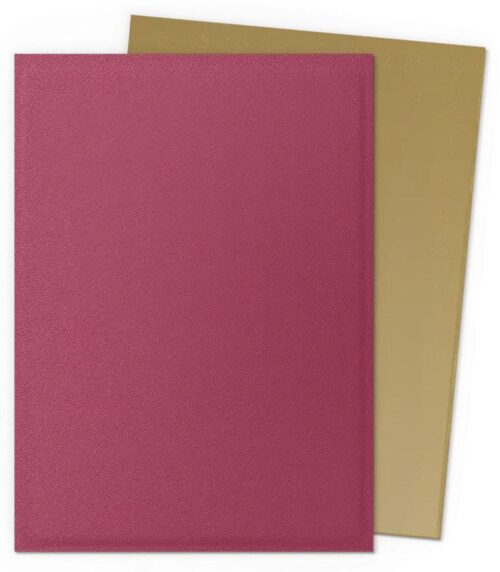 Dragon Shield Matte Sleeves: 100 CT Pomegranate/Gold - Image 2