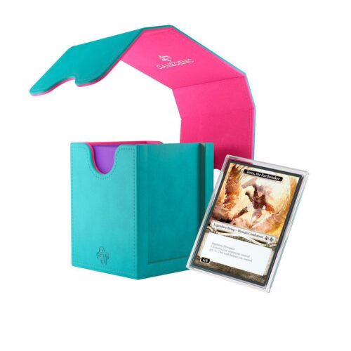 Gamegenic Deck Box: Squire PLUS XL Teal/Pink - Image 2