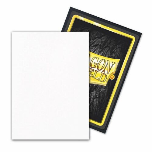 Dragon Shield Matte Dual Sleeves: 100 CT Snow - Image 2