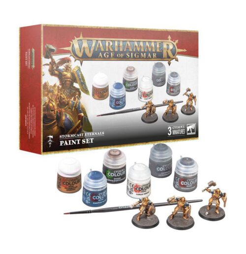 Warhammer Age of Sigmar: Stormcast Eternals, Paint Set - Image 2