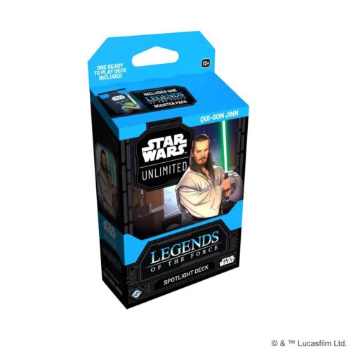 Star Wars Unlimited: Legends Of Force Spotlight Deck: Qui-Gon Jinn