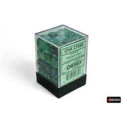 Chessex 36 D6 Borealis Kelp/Light Green