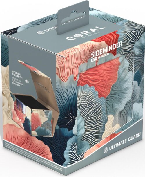 Ultimate Guard Deck Case Sidewinder 133+ Xenoskin 2025 Exclusive Coral Places: Reef Flowers