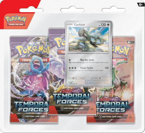Pokemon TCG: Temporal Forces 3pk Blister