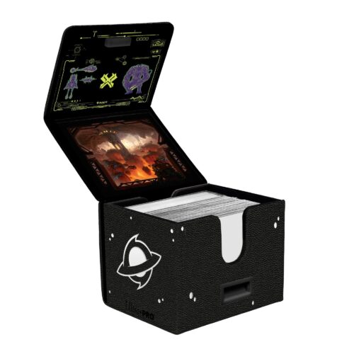 Ultra Pro Alcove Edge Premium Deck Box: MTG Edge Of Eternities - Red - Image 2