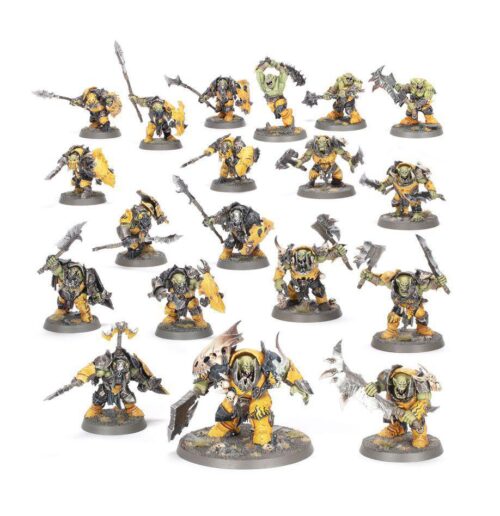 Warhammer Age Of Sigmar: Orruk Warclans Ironjawz Bigmob Spearhead - Image 2