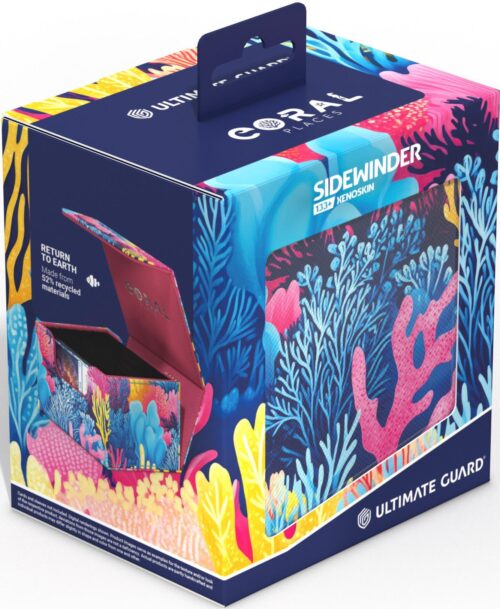 Ultimate Guard Deck Case Sidewinder 133+ Xenoskin 2025 Exclusive Coral Places: Coral Garden