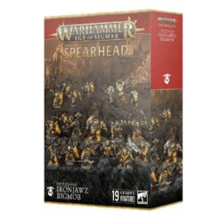 Warhammer Age Of Sigmar: Orruk Warclans Ironjawz Bigmob Spearhead