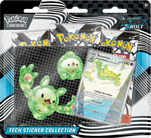 Pokemon TCG: Black Bolt Sticker Collection