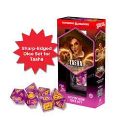 D&D Adventure Dice: Tasha The Witch Queen Sharp-Edged
