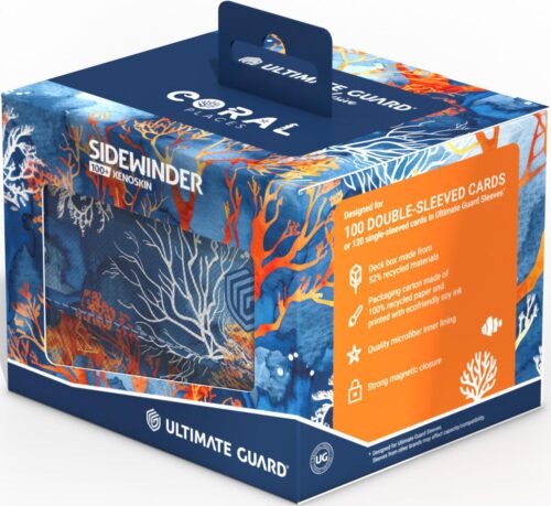 Ultimate Guard Deck Case Sidewinder 100+ Xenoskin Coral Places: Fiery Reef