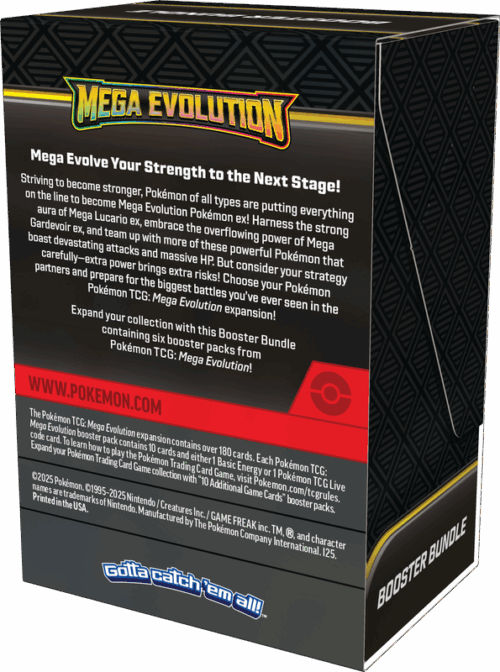 Pokemon TCG: Mega Evolution Booster Bundle - Image 2