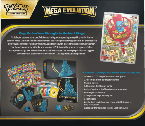 Pokemon TCG: Mega Evolution Elite Trainer Box - Image 3