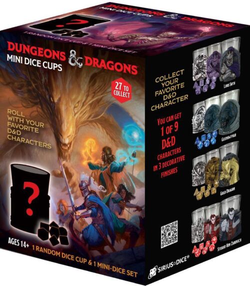 D&D Mini Dice Cups Series 2