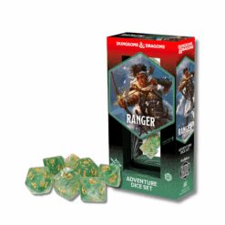 D&D Adventure Dice: Ranger White / Green