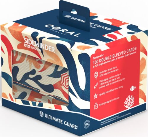 Ultimate Guard Deck Case Sidewinder 100+ Xenoskin Coral Places: Mellow Sea