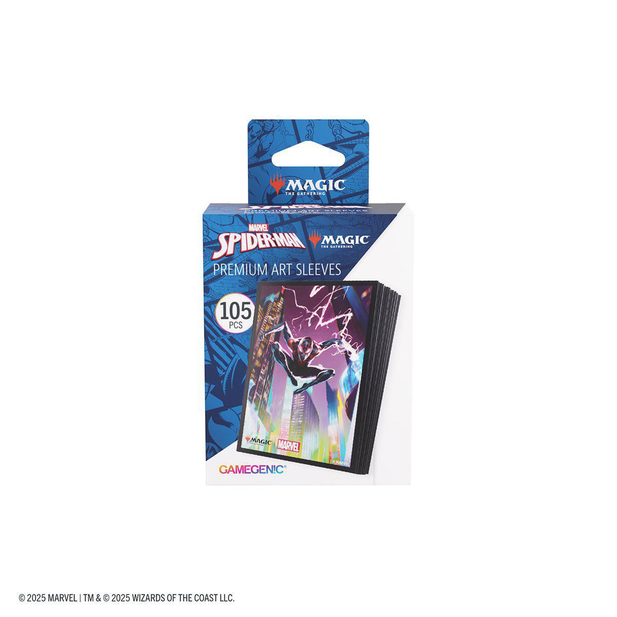 Magic The Gathering Marvel's Spider-Man Art Sleeves: Spider-Man Miles Morales