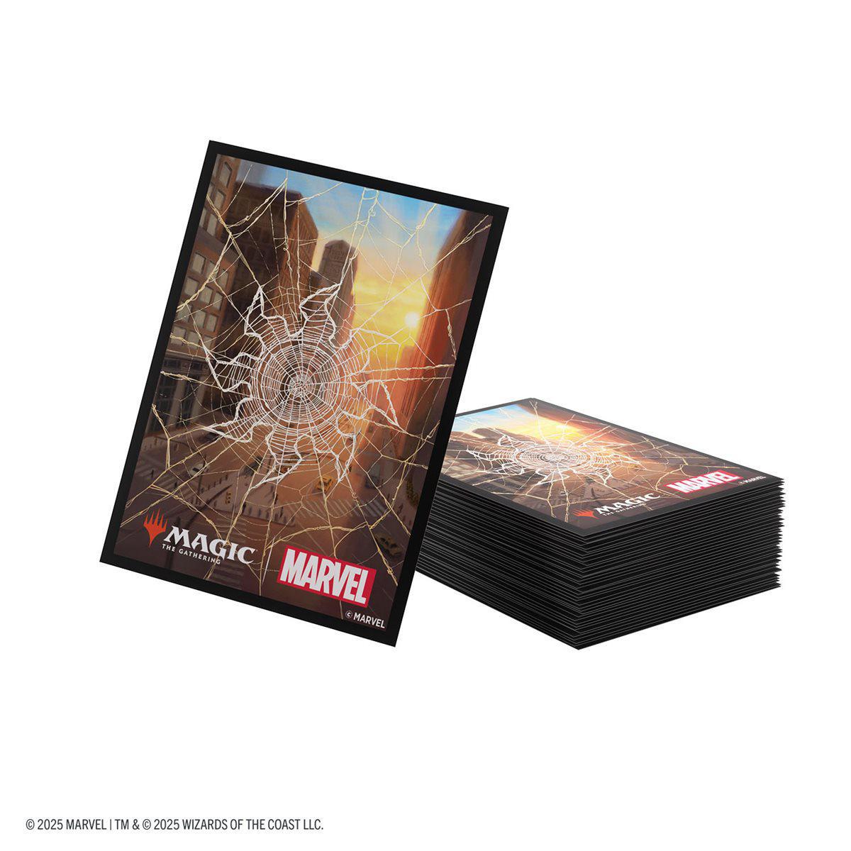 Magic The Gathering Marvel's Spider-Man Art Sleeves: Plains - Image 2